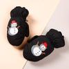 Outdoor Thick Warm Ski Gloves Non-slip Windproof Waterproof Mittens Winter Cute Sports Gloves for 2-5 Years Old Boys Girls