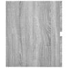 Bathroom Vanity Unit in Grey Sonoma 41 x 38.5 x 45 cm Particleboard