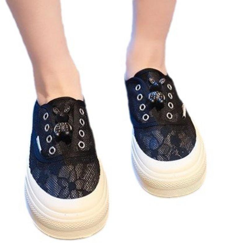 

Новые летние женские туфли на плоской подошве, дышащие маленькие белые туфли с сеткой, модные женские повседневные спортивные туфли с сеткой 40