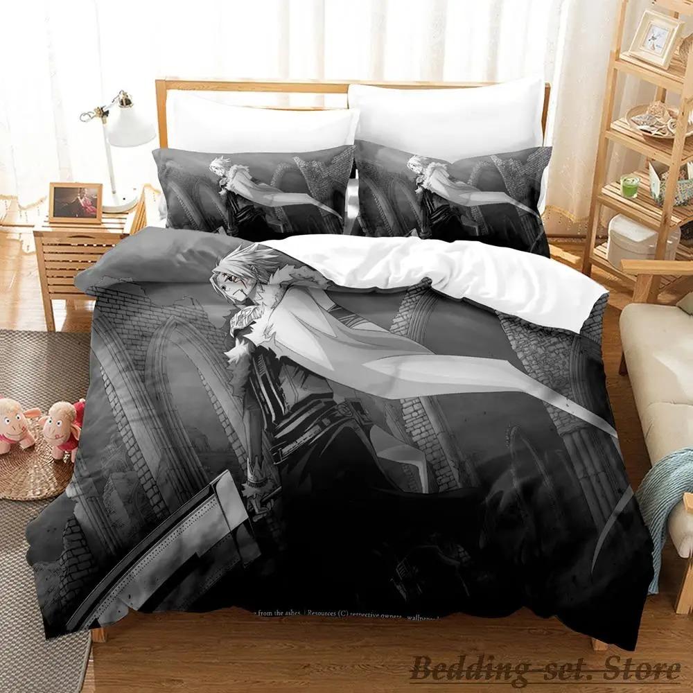 

Новый комплект постельного белья D.Gray-man Single Twin Full Queen King Size Bed Set Adult Kid Bedroom Duvetcover Sets Anime Parure de lit Bed 70x133cm 2pcs