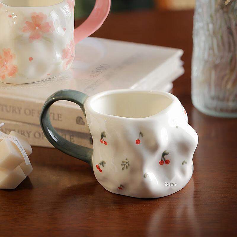 Shangqi Underglaze Hand-painted Ceramic Mug