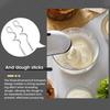 High Power Handheld Electric Mixer Multifunction Egg Beater for Whisking Egg White Cream Dough Home Kitchen Baking Tool