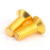 Brass Flat/Countersunk Head Machine Screws M2-M8 (5-100PCS)