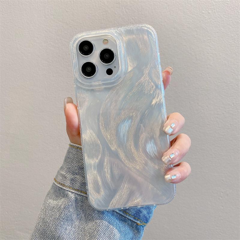 Exquisite Silicone Phone Case for iPhone 13 16 12 11 Pro Max 7 8 16E 15 14 Plus XS X XR All-inclusive Girl Fashion Phone Cover