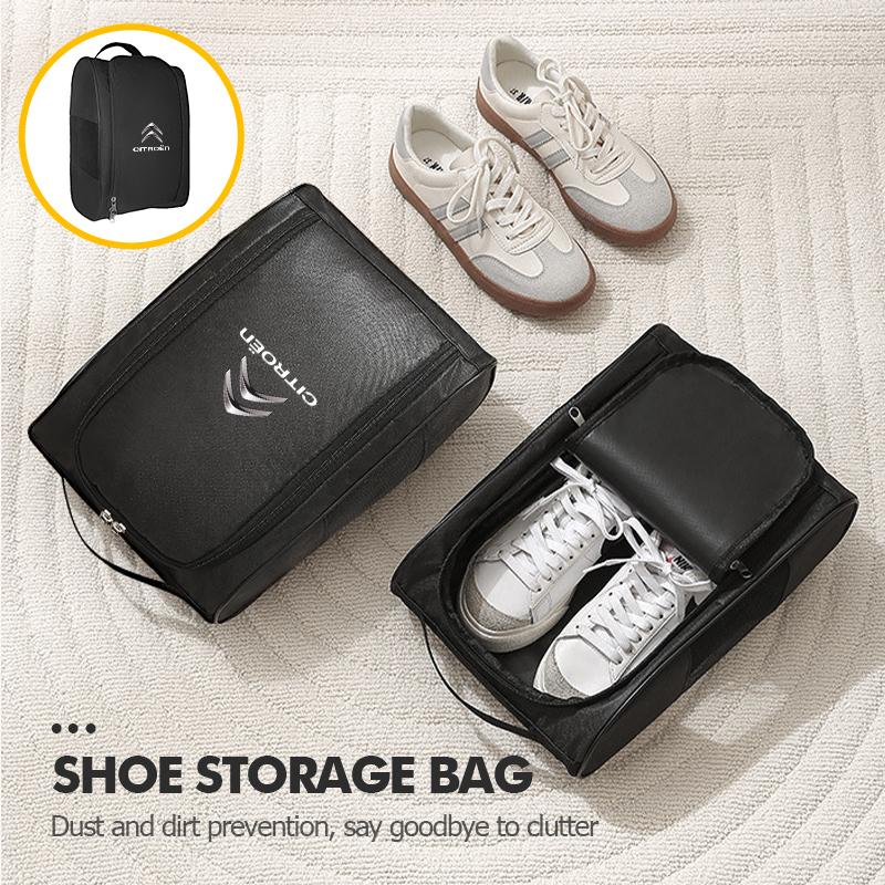 Portable Shoes Bag Outdoor Travel Storage Bag Sneakers Organizer For Citroen Grand Berlingo Jumper Celysee Xsara Picasso