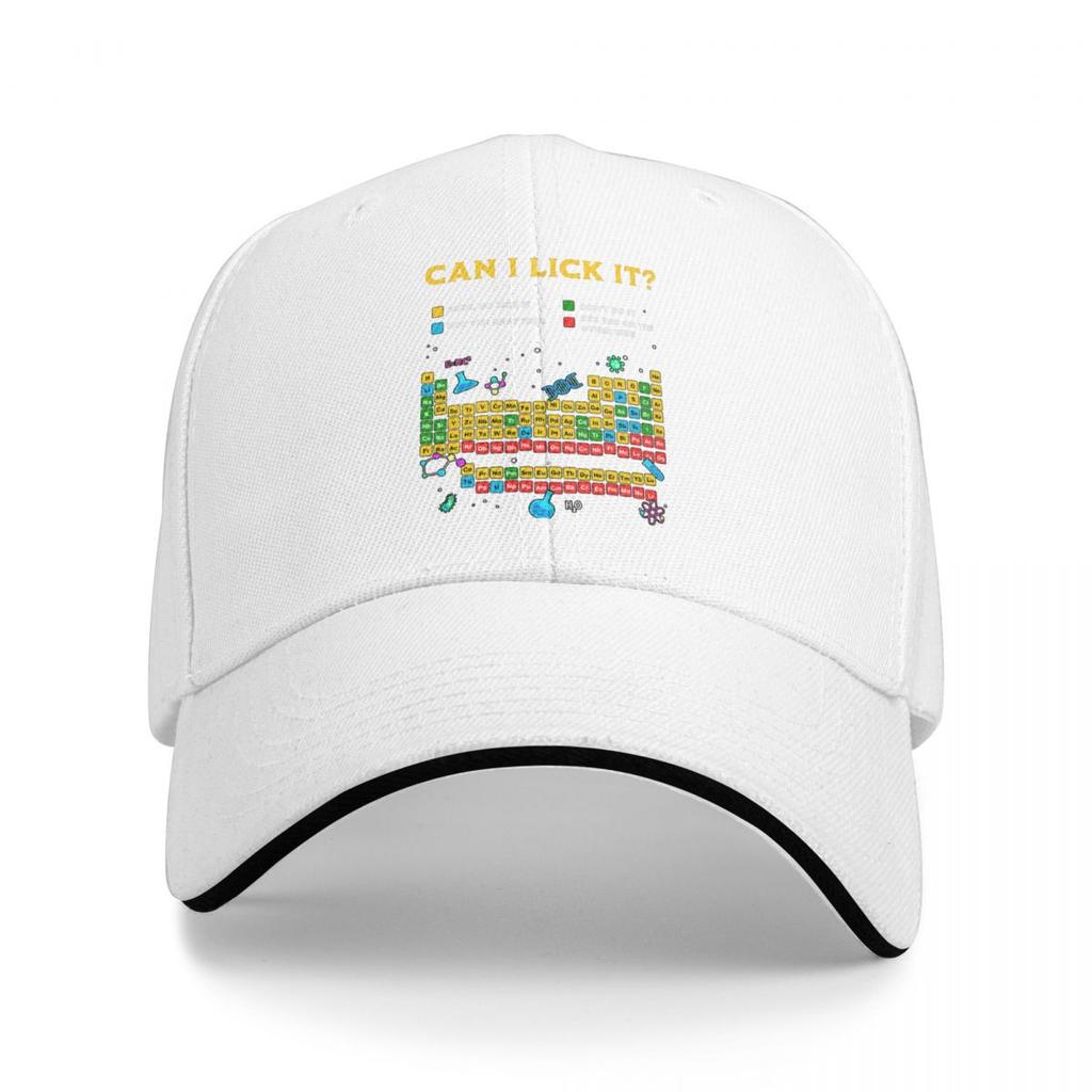 Baseball Caps Can I Lick It Periodic Table Funny Graphic Unisex Outdoor Summer Caps