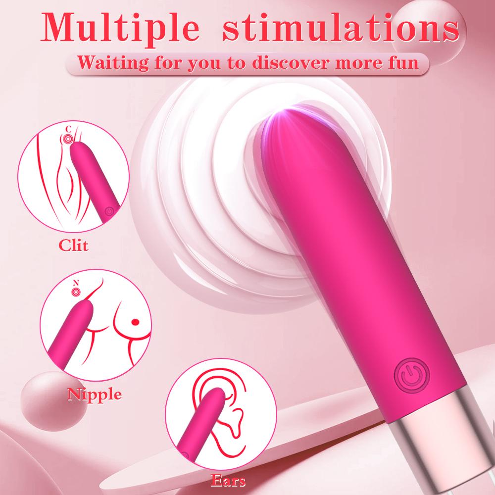 14 Speed Mini Bullet Vibrator For Women Waterproof Clitoris Stimulator Dildo Vibrators Vagina Sex Toys For Woman Sex Products