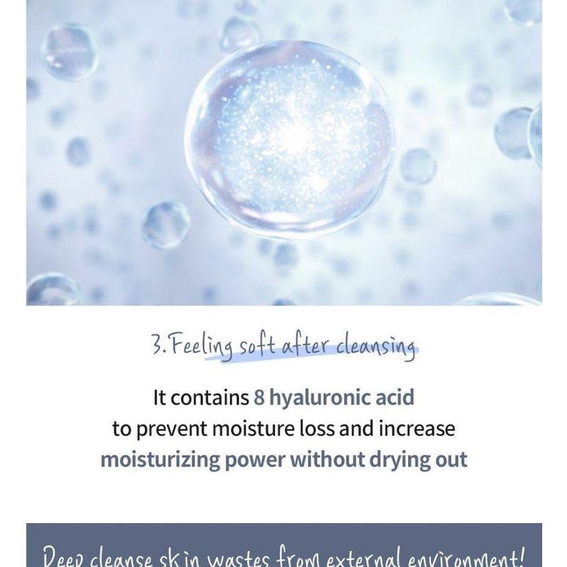 esfolio - Hyaluronic Acid Houttuynia Cordata Cleansing Foam