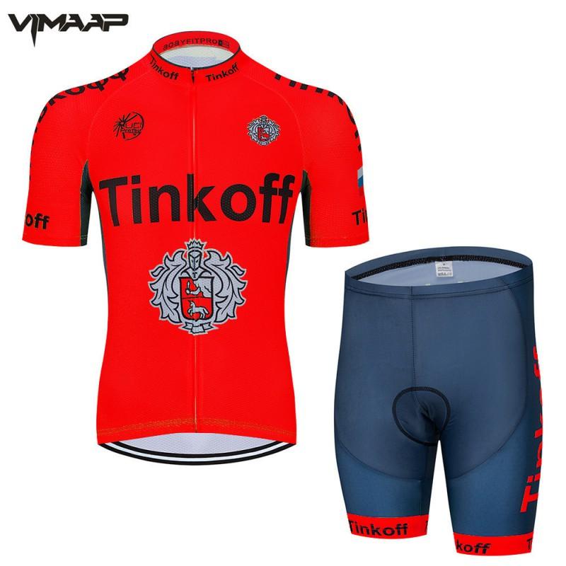 Mens Cycling Jersey Set Short Sleeve Breathable Mesh Bike Apparel Road