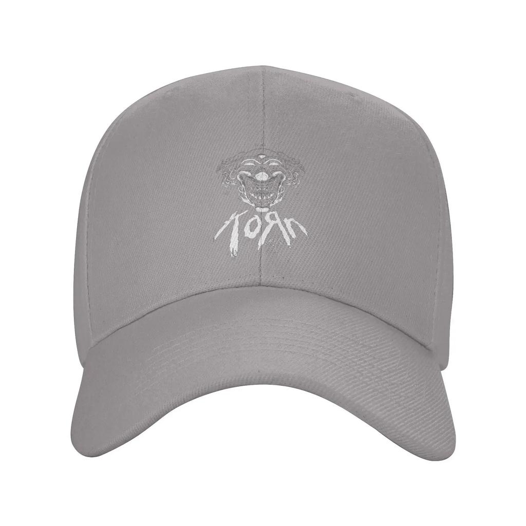 Korn Baseball Caps Trendy Band Logo Funny Sun Caps For Unisex Adjustable Casual Wear
