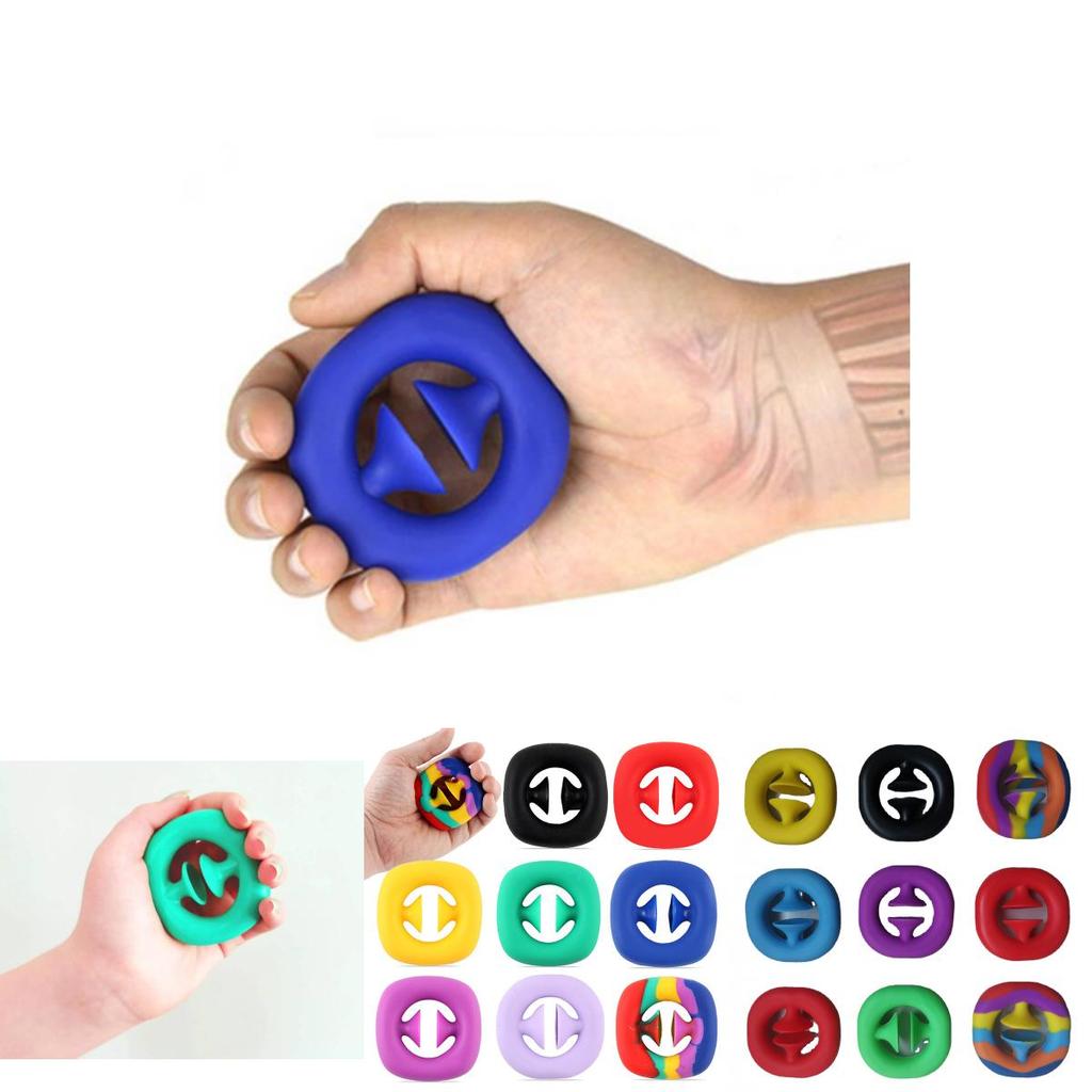 Durable Silicone Grip Strengthener By For Arm And Finger Training In Vibrant Colors