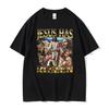 Lustige abgedrehte beleidigende unpassende Jesus ist auferstanden Grafik T-Shirts Herren Damen Retro Oversized T-Shirt Kurzarm T-Shirts