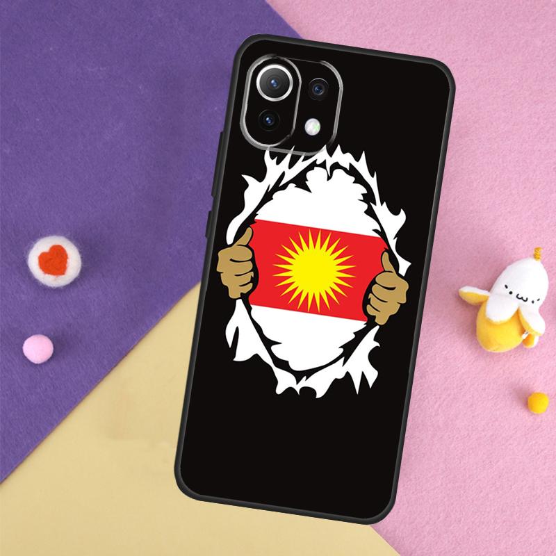 Yazidi Flag Ezidxan Case For Xiaomi 13 14 15 Ultra 11T 12T 13T 14T Pro POCO X7 Pro X3 X5 X6 F5 F6 M6 Pro Cover