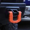 For Hummer H3 2005-2009 TPE Car front Iron Tow Hook Rescue Rear Trailer Hook Protective Decorative Accessories