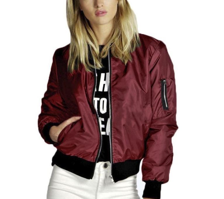 Evropská a americká módní bunda s zipem Podzim/Zima 2016