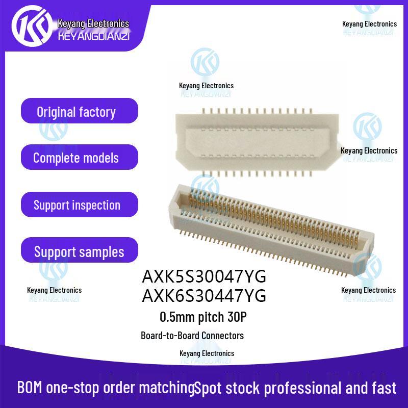 AXK6S30447YG/AXK5S30047YG 30P 0.5mm Pitch Board-to-Board Connector