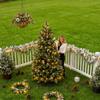 Faux Christmas Greenery Artificial Greenery Christmas Basket With Pine Cones Berries For Home Decor Party Holiday Indoor Outdoor
