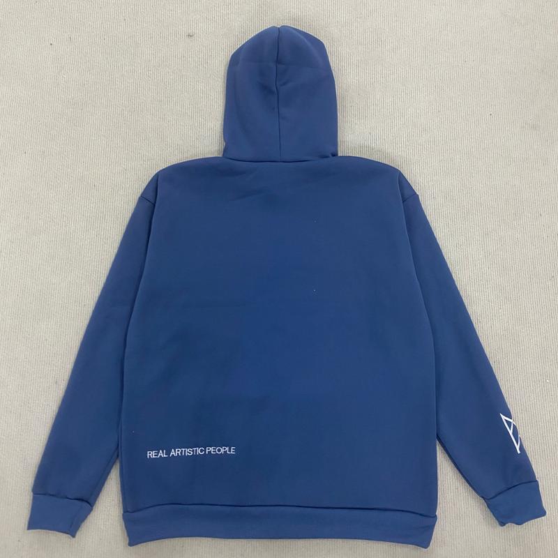 European and American Letter Hot Stamping Print Autumn and Winter Loose and Fashionable Men's and Women's Pocket Hooded Sweatshirt