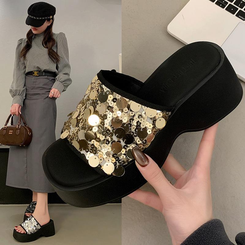 Fashion Chic Flower - Decorated Flip - Flops | Orchid Accent, Multi - Color & Comfy, Perfect for Summer Vacations & Daily Looks