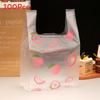 Cherry Blossom Gift Bags Plastic Packaging With Printing For Tea Packaging Use