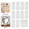 10Pcs Heavy Duty Picture Hangers Without Nails Removable No Drill Frame Hooks  Home