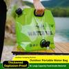 8L Foldable Portable Water Container Collapsible Storage Bag for Camping Hiking