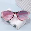 Retro Ultra Light Cat Eye Frame Multi-Color Sunglasses Men'S And Women'S High-Definition Uv Resistant And Sunscreen Glasses