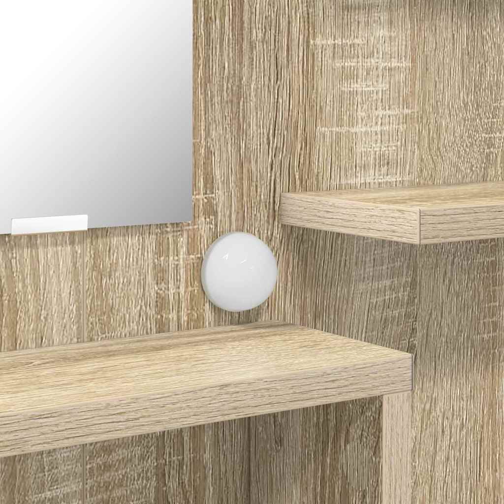 Bedroom Vanity Tables Sonoma Oak 80 X 39.6 X 135 Cm