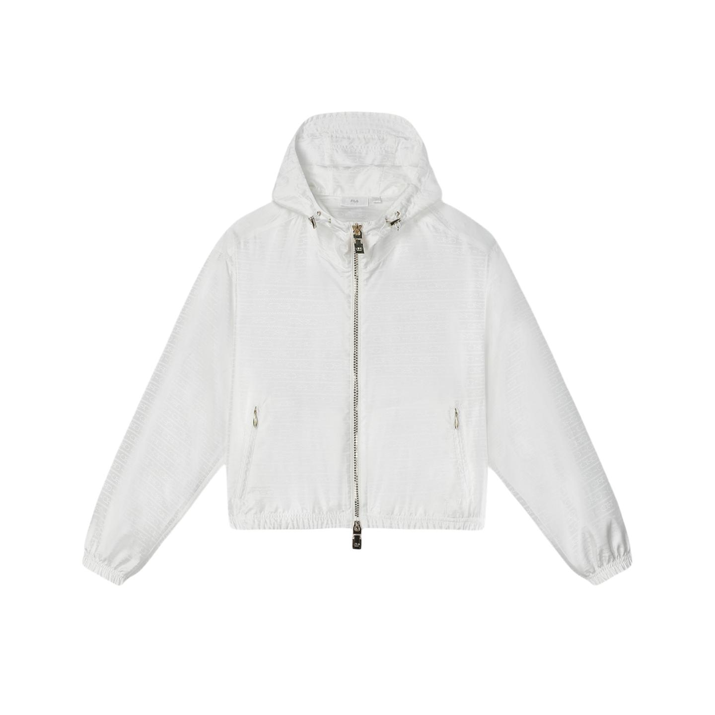 

New FILA Jackets Women s White F11W425702FWT 170/88A/L