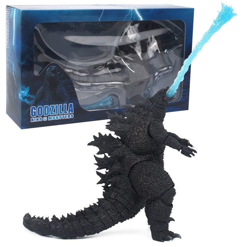 Godzilla vs Kong Action Figure Film Mechagodzilla Mostro Soffio Nucleare Giocattolo da Collezione Modello per Bambini Adulti