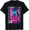 Japanese Retro Aesthetic Unisex T-shirt With Cyberpunk Vaporwave Design