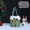 Christmas Knitted Snowflake Gift Bag