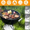 Kit Sistema di Pulizia One-Touch per Kettle Weber da 22-1/2 Pollici Per Griglia Fondo Griglia Regolatore Flusso Aria Pulizia Ceneri