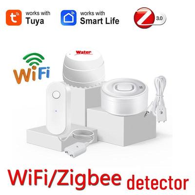 Détecteur d'inondation intelligent WiFi Zigbee Tuya et alarme pour cuisine