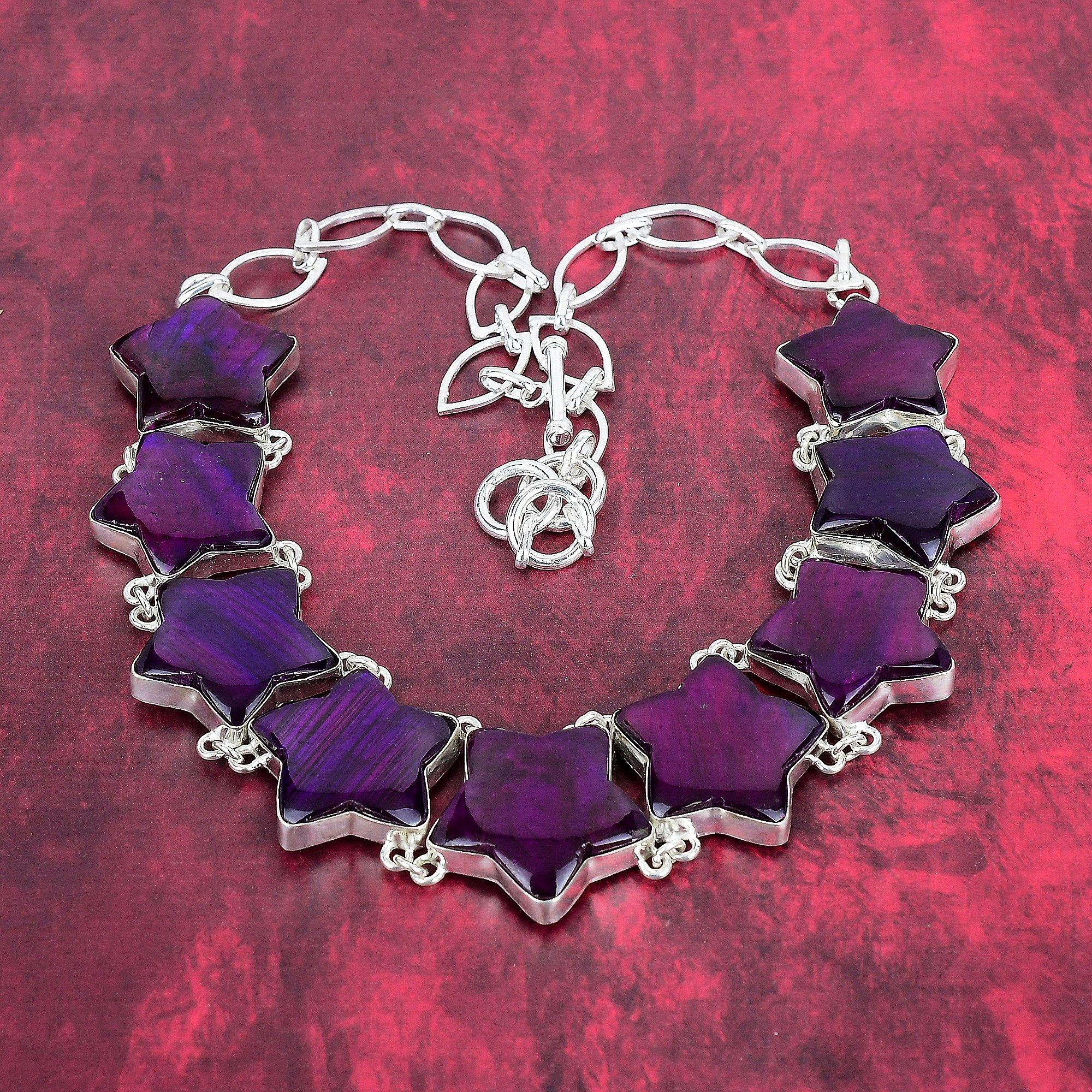 

Ожерелье с розовым вспышкой из лабрадорита в форме звезды, ювелирные изделия из драгоценных камней, ожерелье из стерлингового серебра 925 пробы, подарок для женщин, ожерелье ручной работы Adjustable with 18 inches розовый