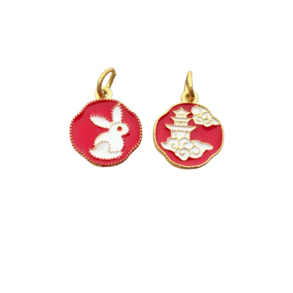 

2pcs Delicate Pendant DIY Accessory Bracelet DIY Bracelet Diy Pendant Jewelry Accessories