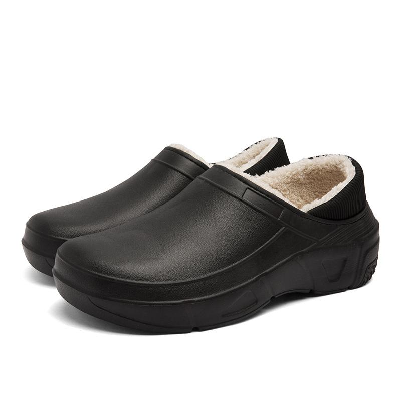 

Мужские тапочки зимние уличные теплые пушистые тапочки 2024 зимние тапочки домашние плюшевые женские хлопковые туфли унисекс зимние хлопковые туфли 39 чёрный