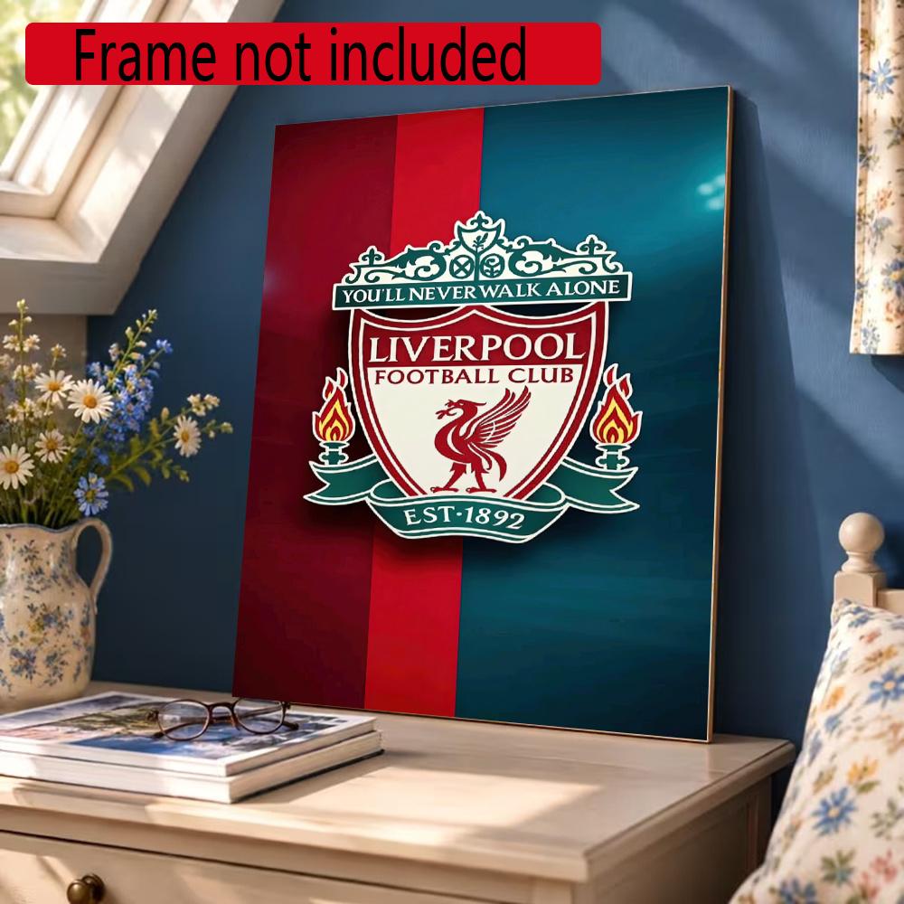 Liverpool Diamond Painting Round Diamond Mosaic Rhinestones Diamond Embroidery Craft Kit Wall Decor Without Frame
