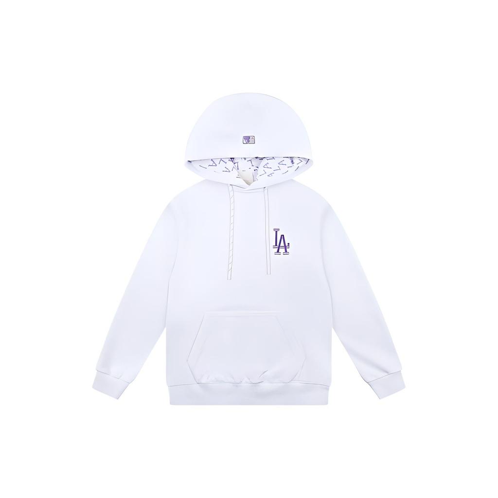 New MLB Old Flower Sweatshirts Unisex White 31HDM2111-07W