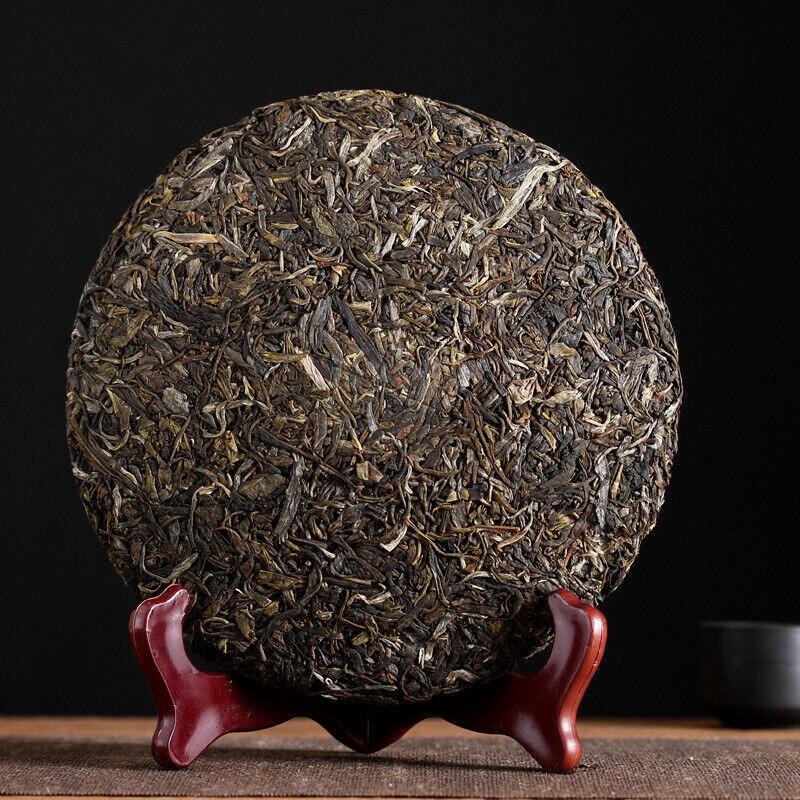 357g Yunnan Pu'er Teeblätter Lebensbaum alter Baum Lao Ban Zhang roher Kuchentee