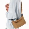 Solid Color Dumpling Bag Women'S Sports And Leisure Messenger Bag Anti-Splashing Slack Shoulder Bag Lazy Wind Messenger Bag Men