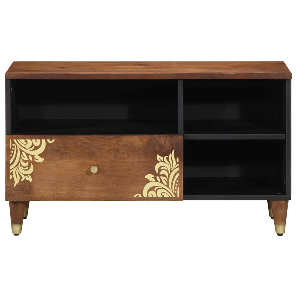 TV Cabinet Honey Brown 80 x 33 x 46 cm Solid Mango Wood