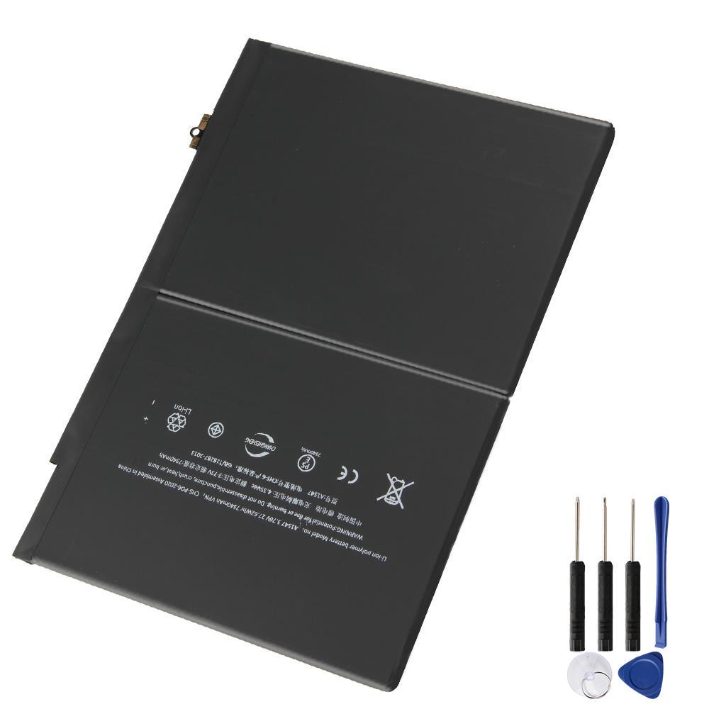 Tablet Battery For iPad 6 iPad6 A1547 Ipad Air 2 Replacement Battery With Free Tools 7340mAh
