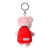 Niki OUTDOOR PRODUCTS Pink Pig Keychain, 10cm, Orange, Kids' Backpack, W4 x D6 x H10cm