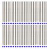 5/10/50 PCS 67mm Pen Refill Metal Ballpoint Pen Refills Office School Supplies Stationery Gifts Blue Black Pen Refills