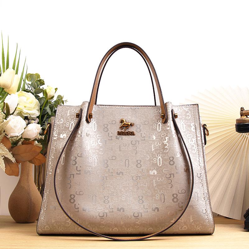

Marsa Versatile High-End Ladies Large Capacity Shoulder Tote Handbag One Size