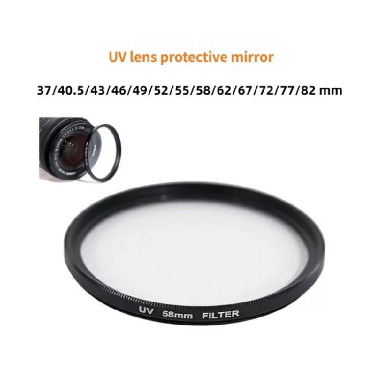 Camera Lens Filter 37/40.5/43/46/49/52/55/58/62/67/72/77/82mm Easy Installation for Camera Photography Accessories