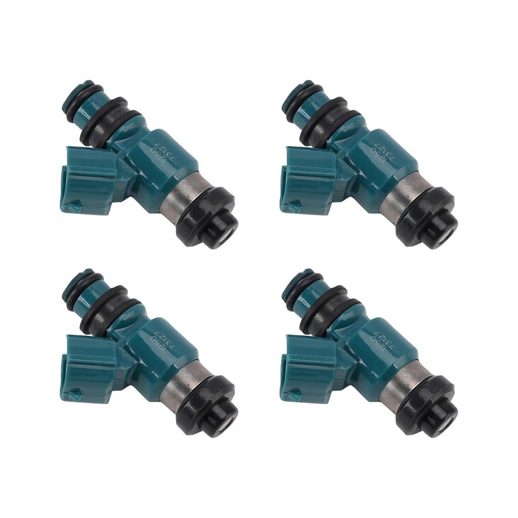 4PC Fuel Injectors 2C0-13761-10-00 For Yamaha YZF R6 06-07 TMAX 15-16