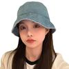 Hat Bucket Denim With Short Brim Lightweight Sunproof Summer Fashion Women For