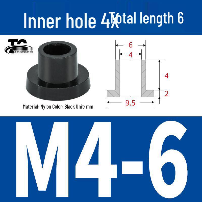 Insulating Nylon Bushings & Gaskets: T-Type, Stepped, Grooved Washers & Hinges for Window Protection